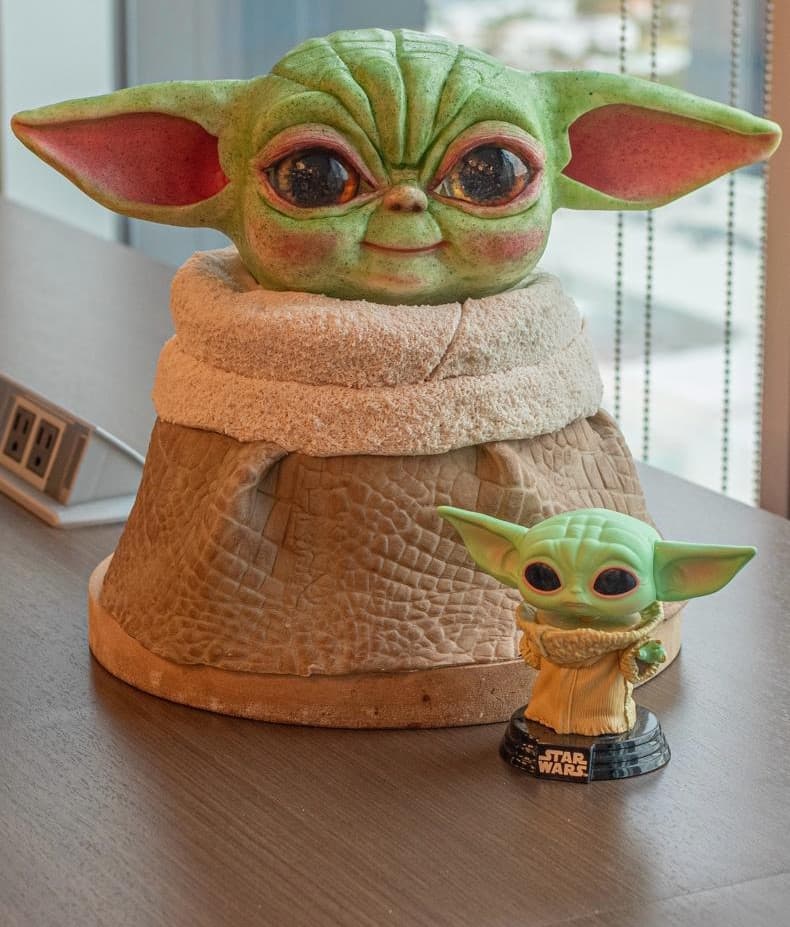 Pastel Yoda 3D